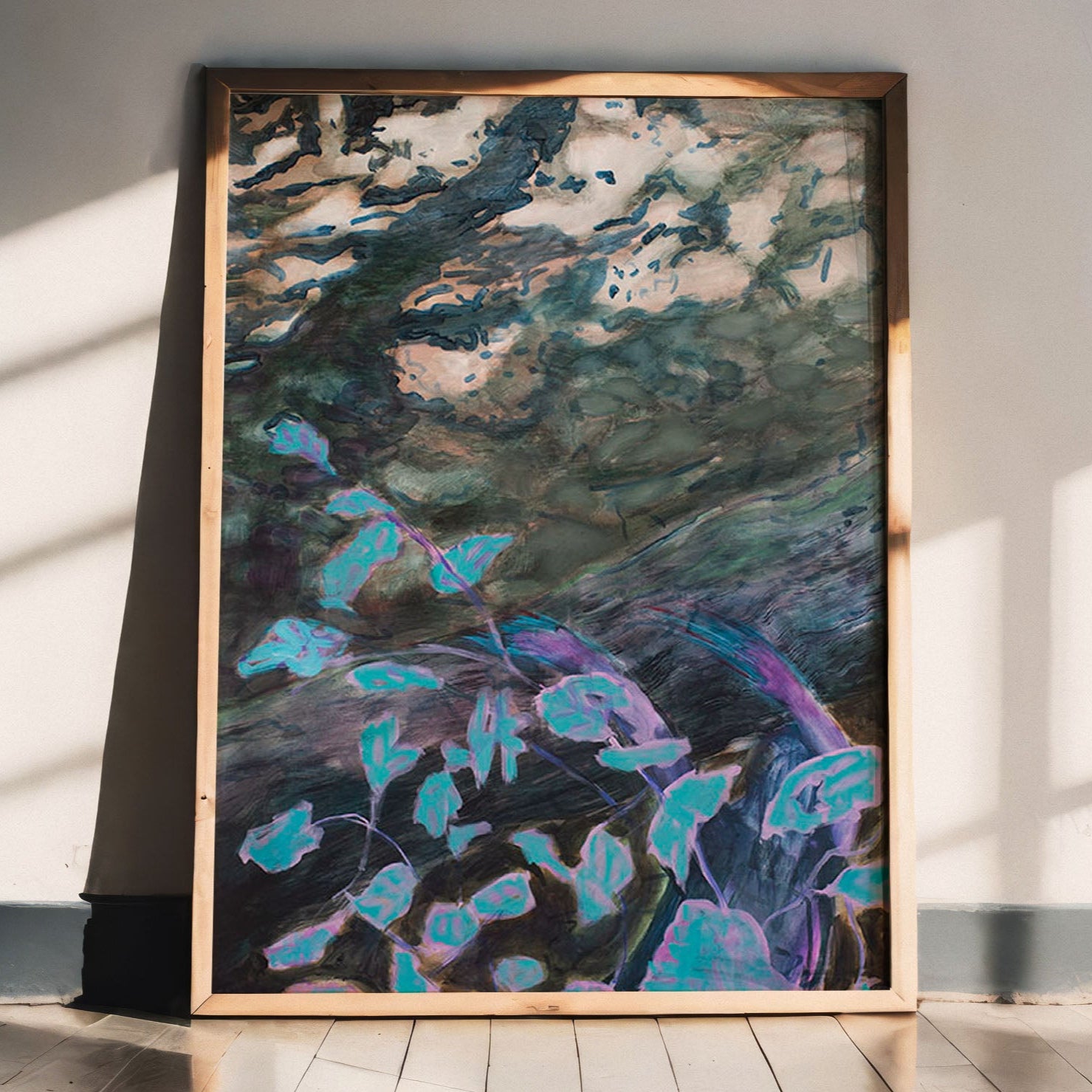 print of ''STUCK IN A FOREST''