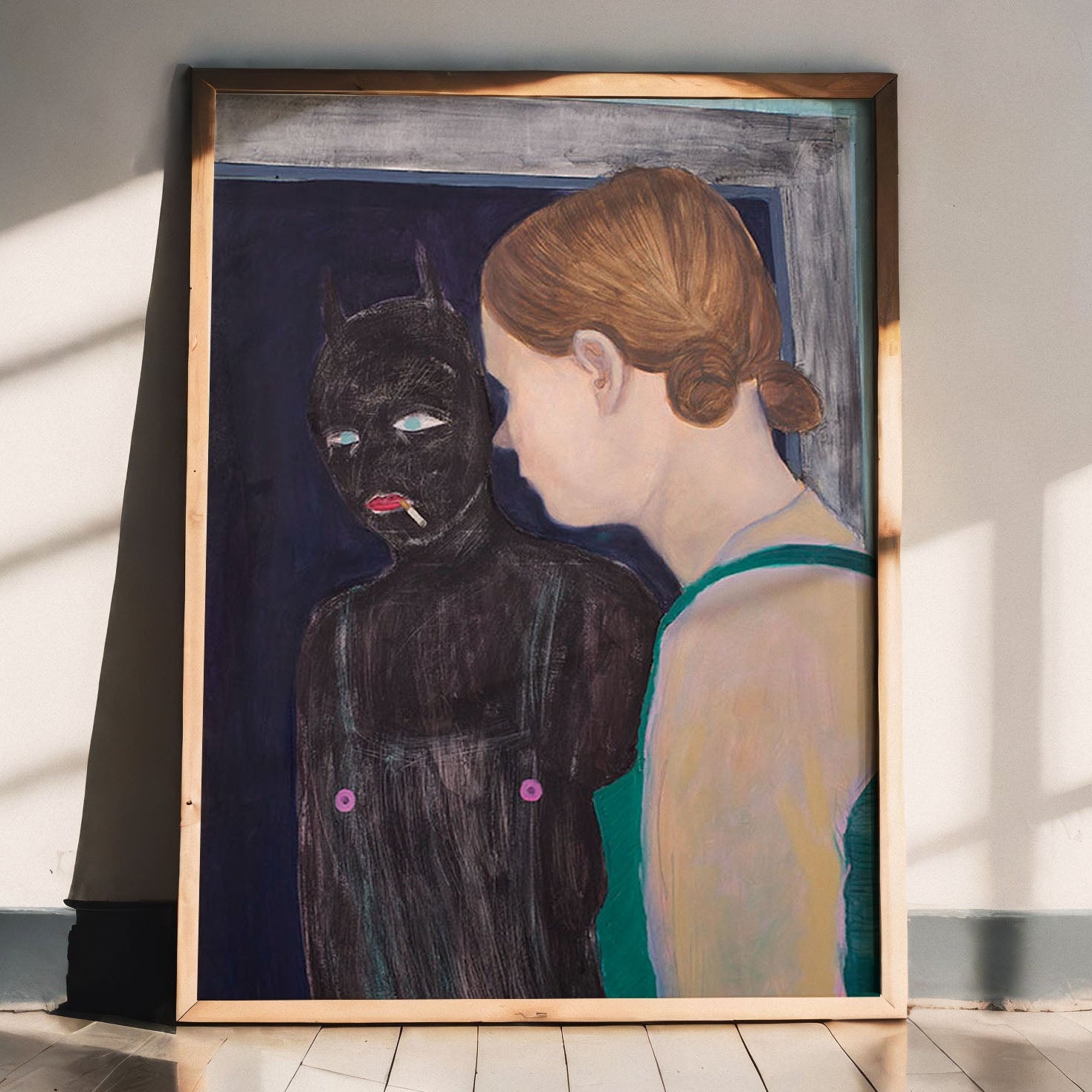 print of ''MEETING OF THE SHADOW''