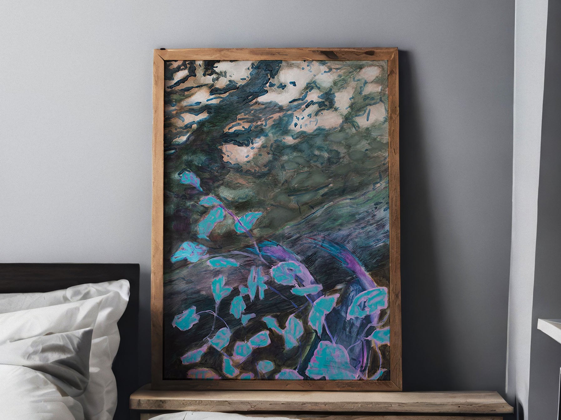 print of ''STUCK IN A FOREST''