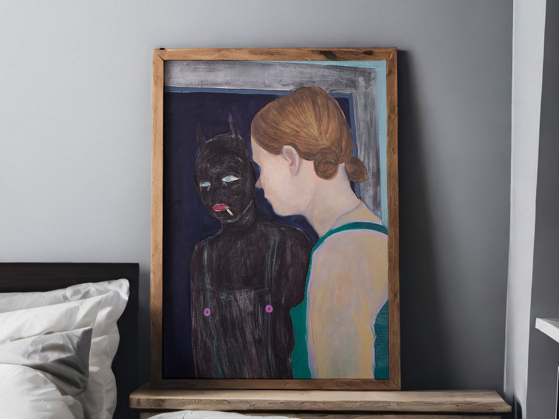 print of ''MEETING OF THE SHADOW''