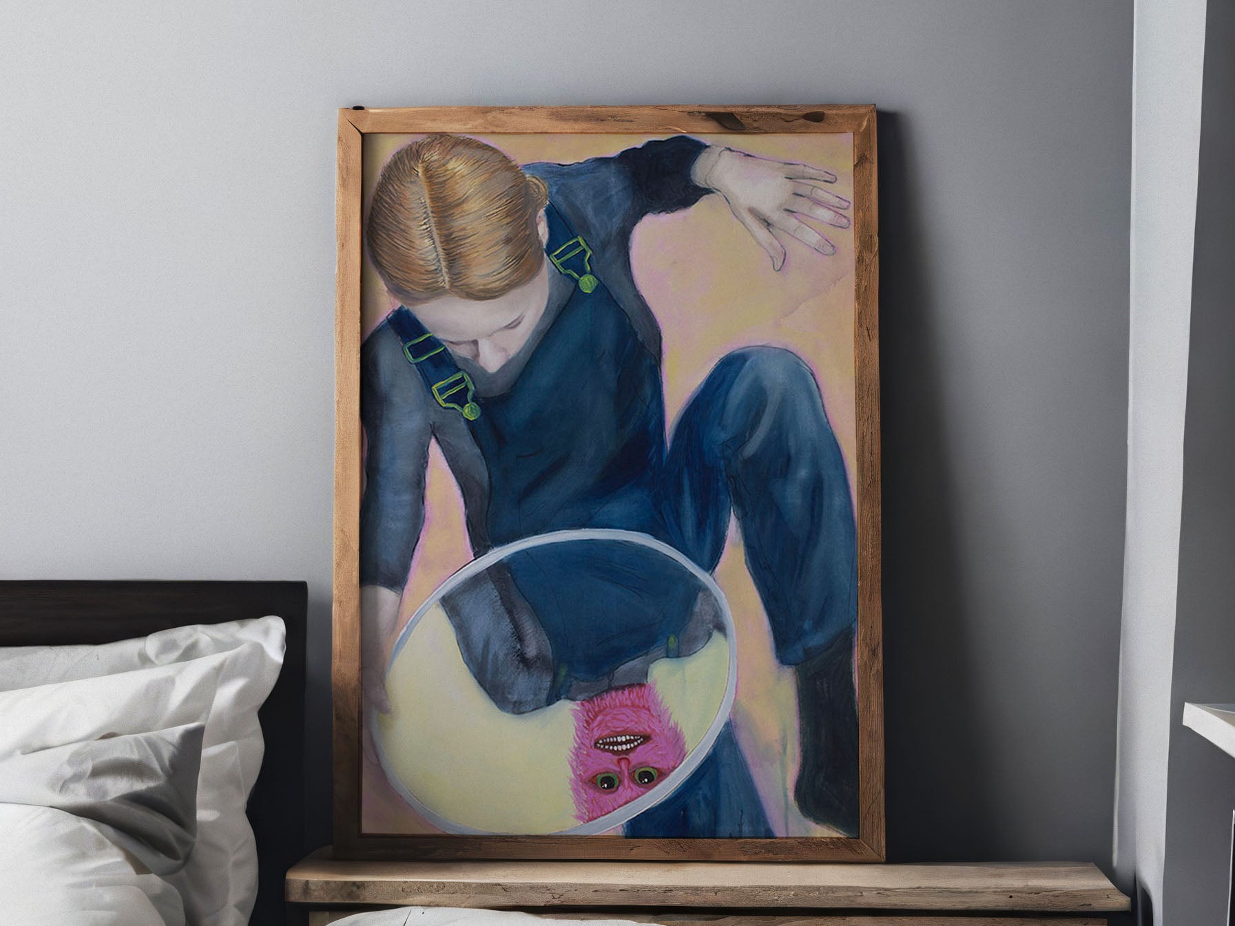 print of ''MEETING YOUR INNER MONSTER''