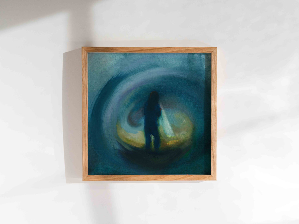 Print of ''Searching for the truth''