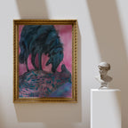 print of ''TWO WOLVES''