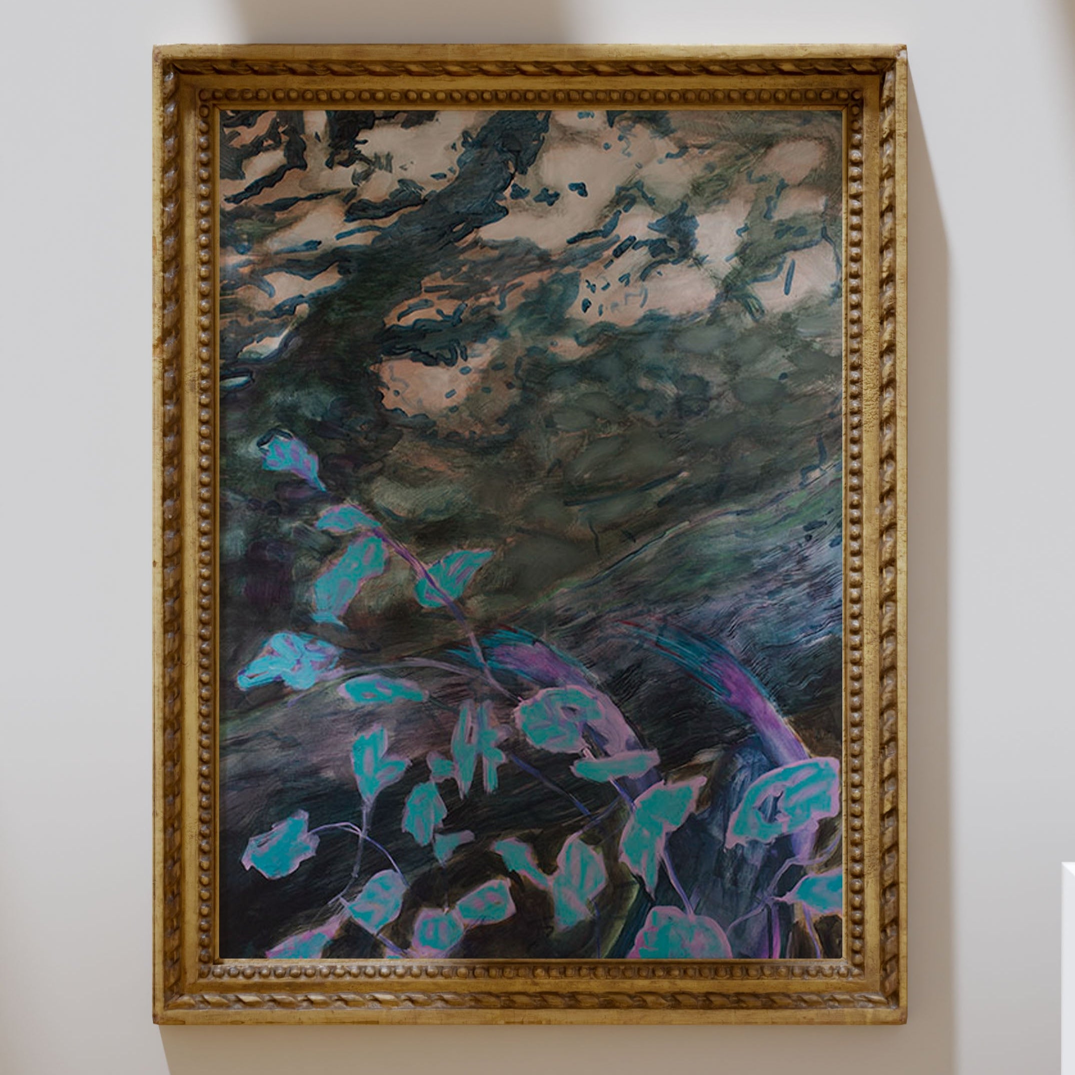 print of ''STUCK IN A FOREST''