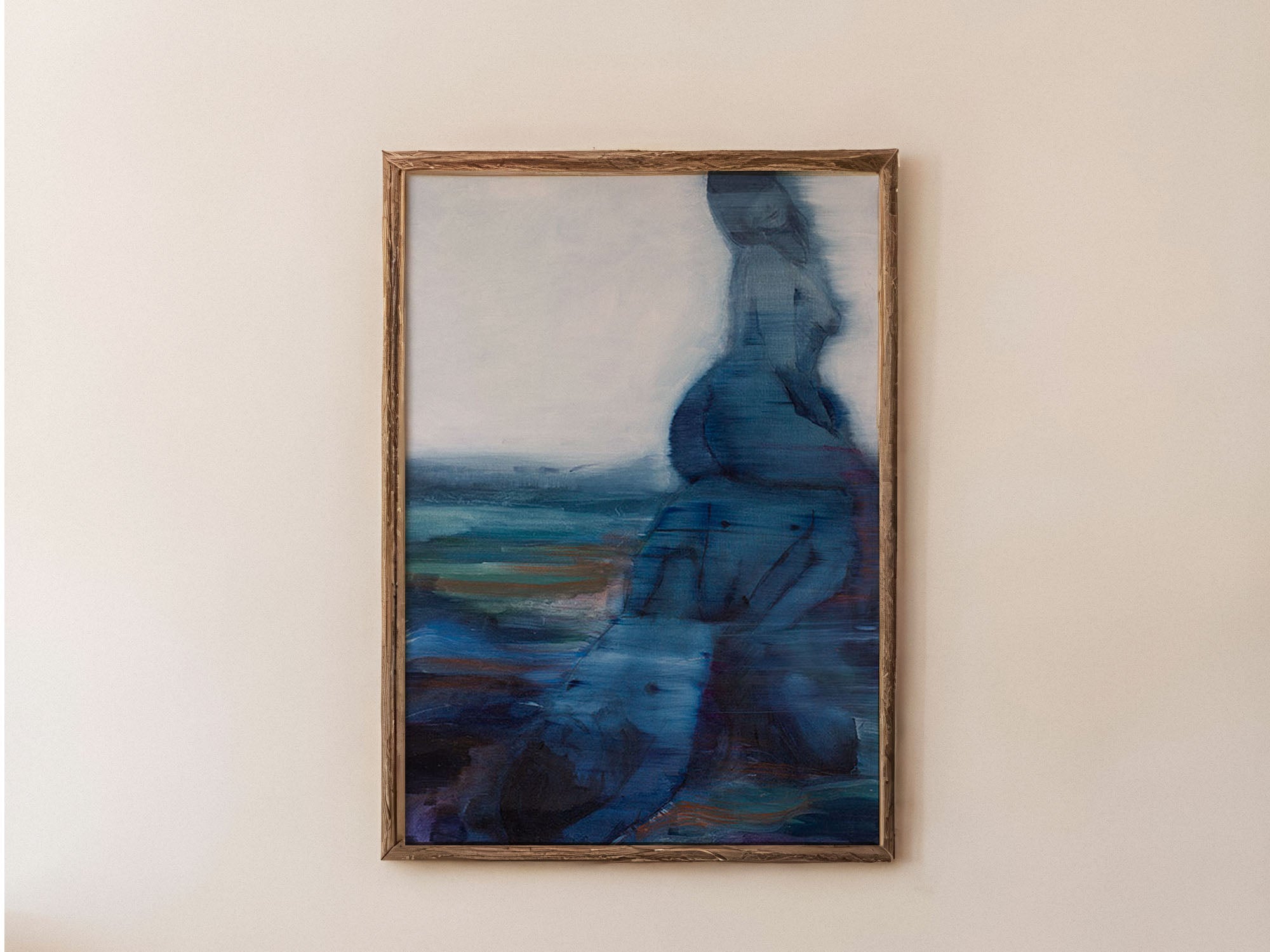 print of ''BEACH PYRAMID''