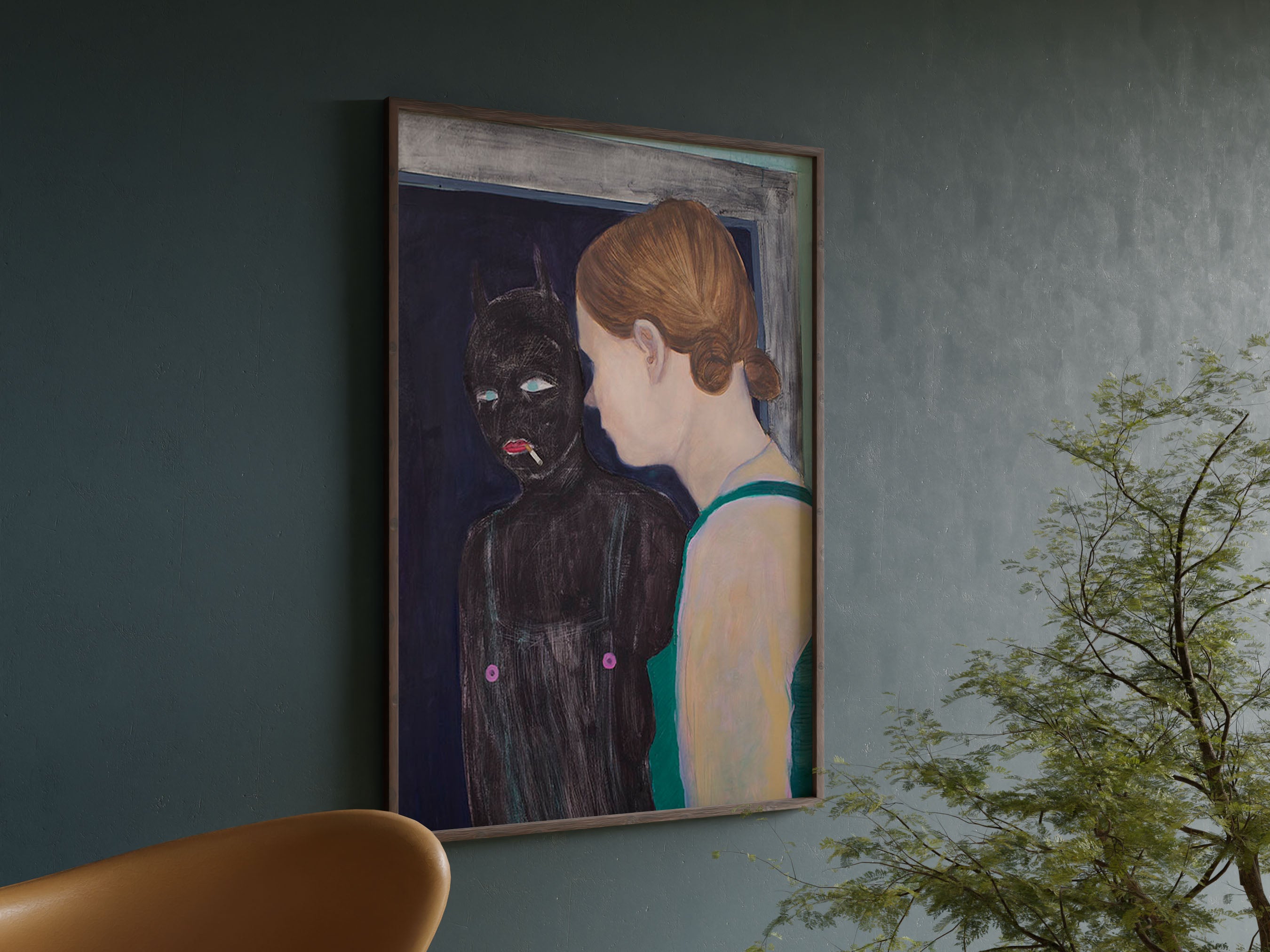 print of ''MEETING OF THE SHADOW''