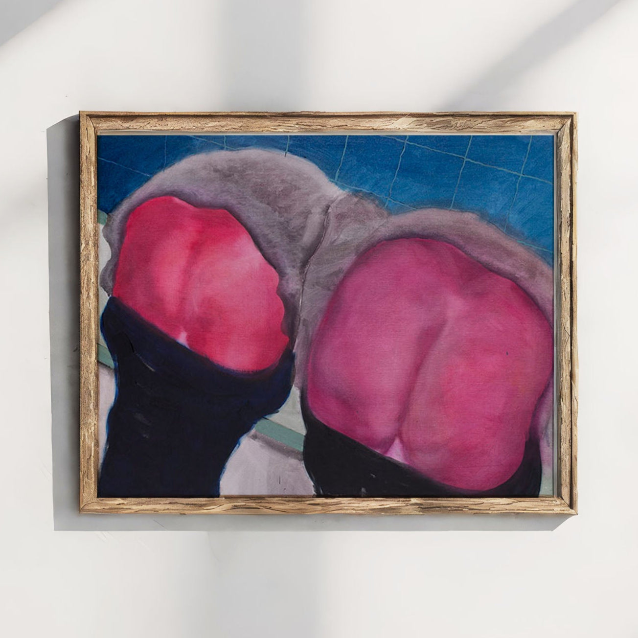 print of ''EXPOSURE OF 4 CHEEKS''