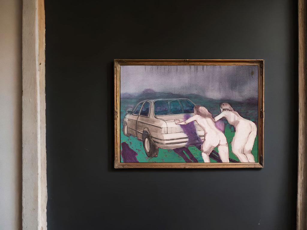 print of ''HORSEPOWER OF TWO BUTTS''