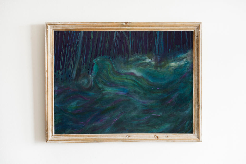 print of ''FEELING OF THE FOREST''