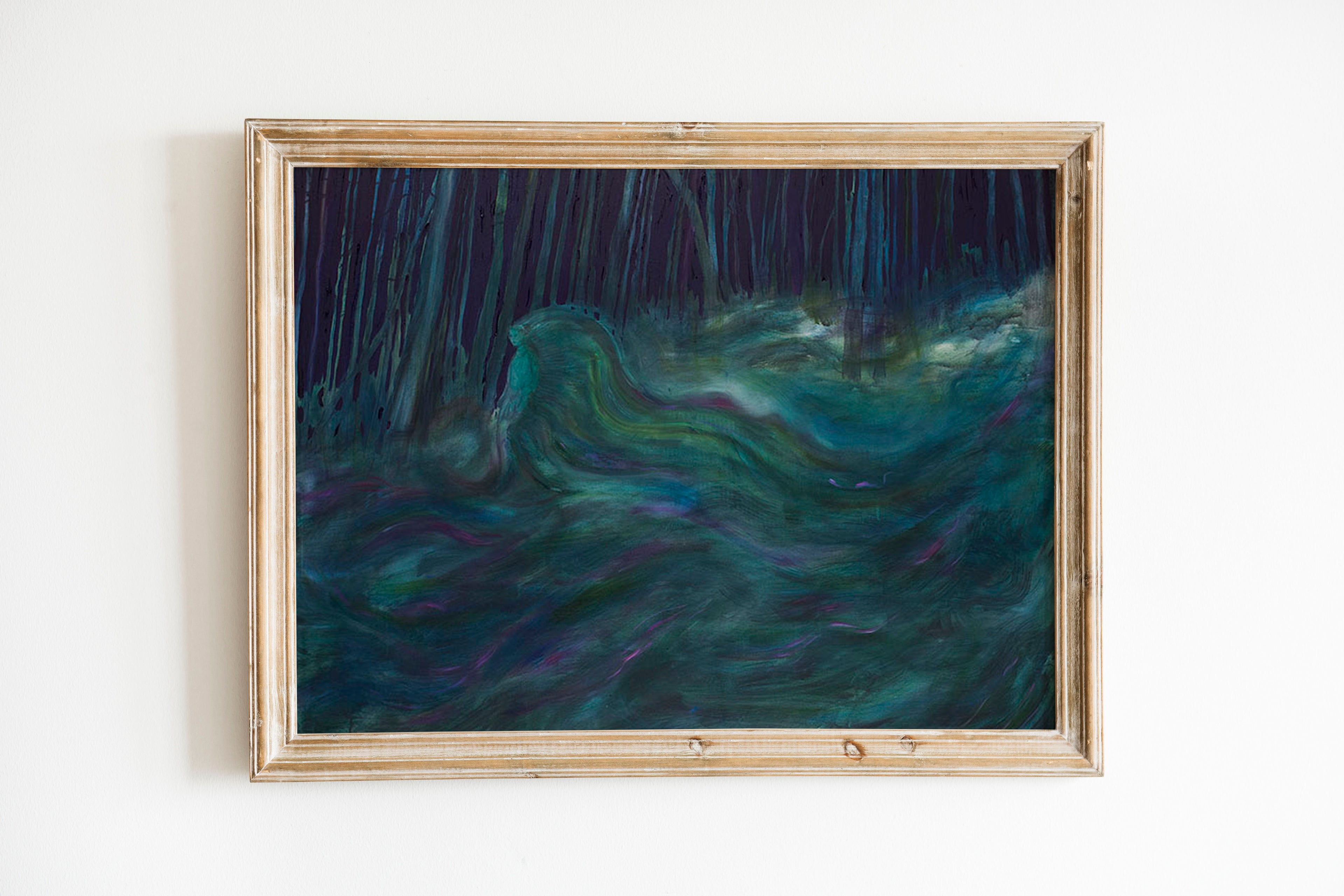 print of ''FEELING OF THE FOREST''