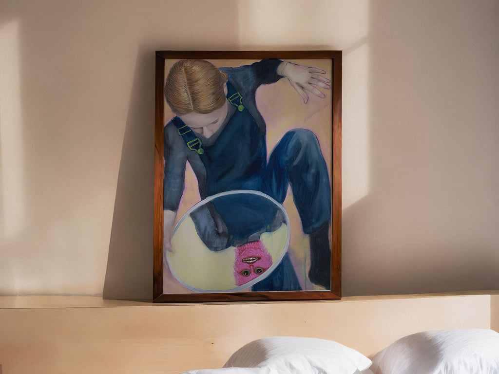 print of ''MEETING YOUR INNER MONSTER''