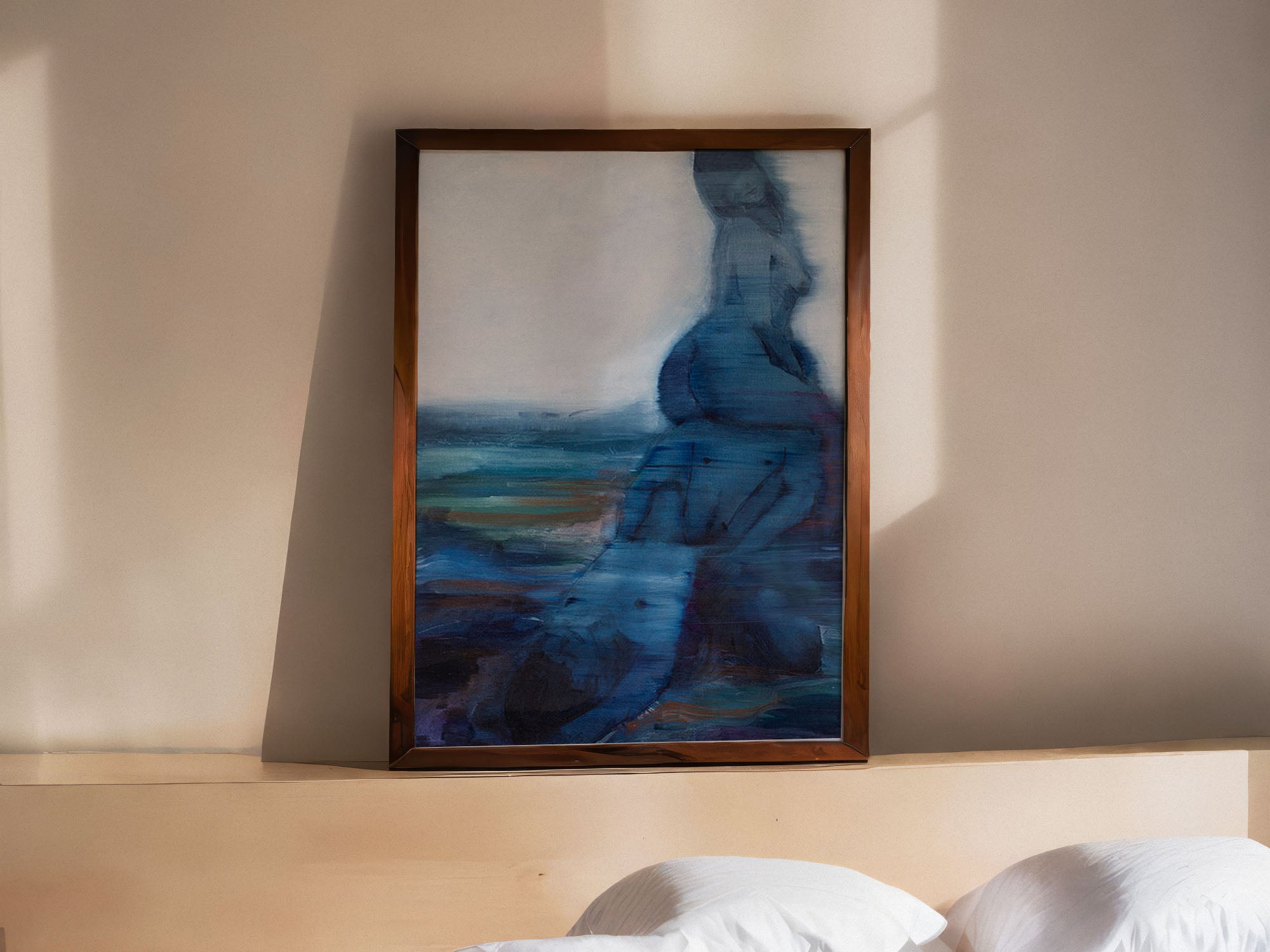 print of ''BEACH PYRAMID''