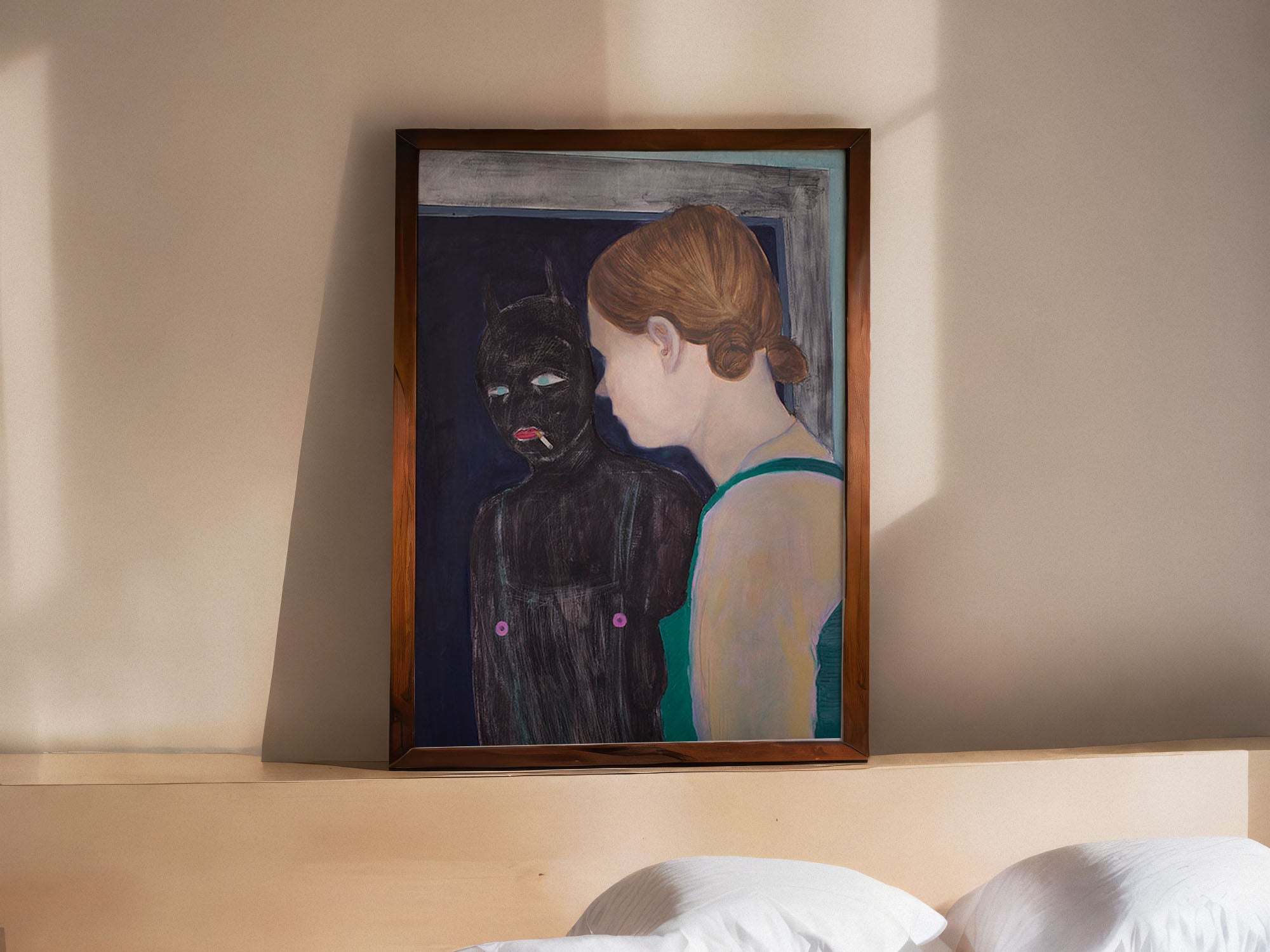 print of ''MEETING OF THE SHADOW''