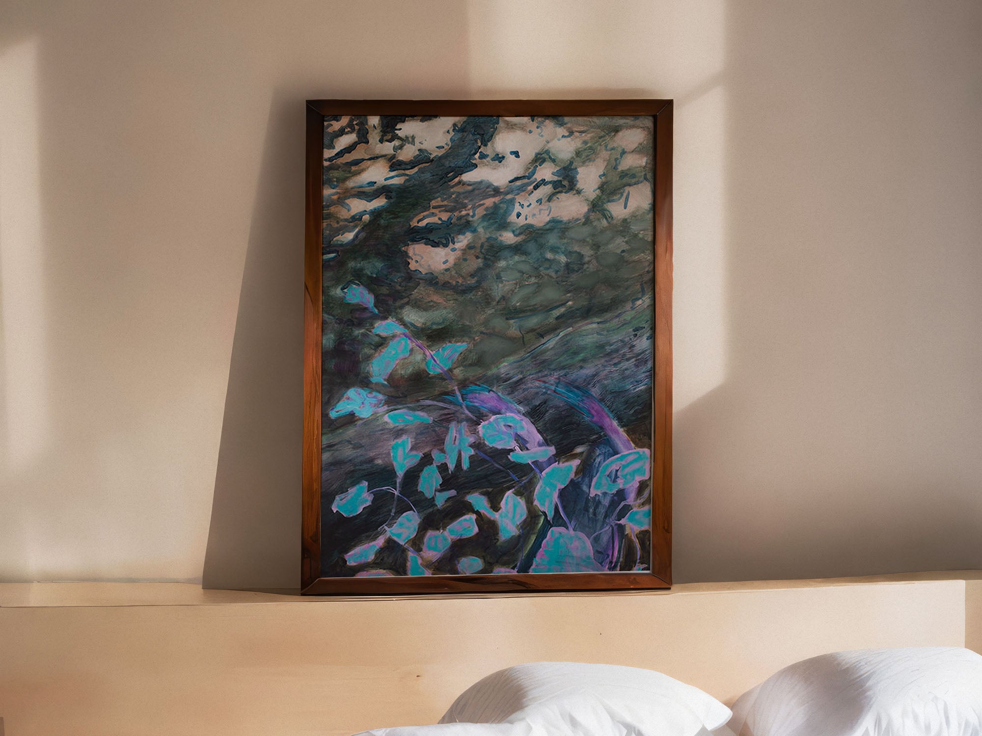 print of ''STUCK IN A FOREST''
