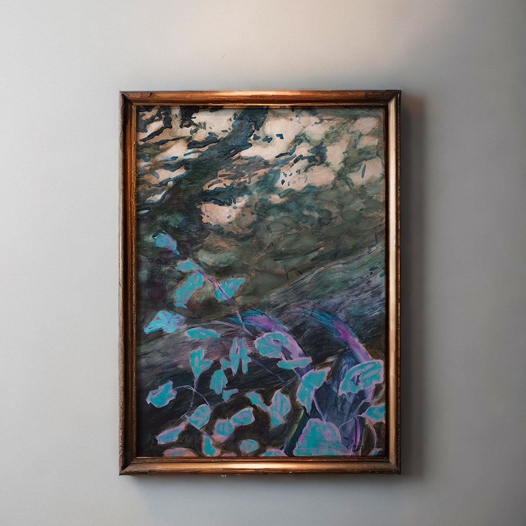 print of ''STUCK IN A FOREST''
