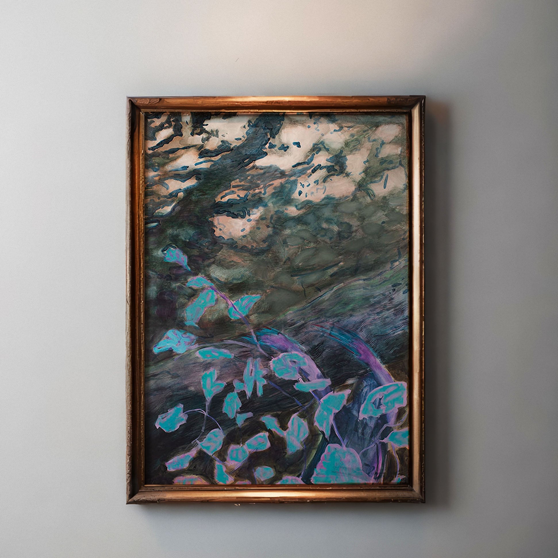 print of ''STUCK IN A FOREST''