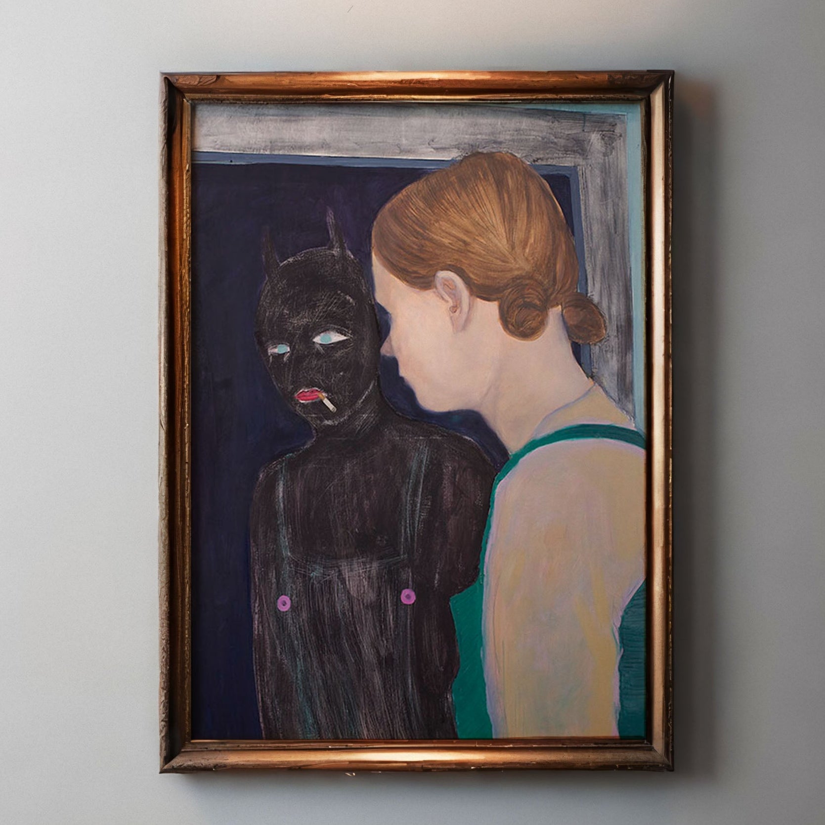 print of ''MEETING OF THE SHADOW''