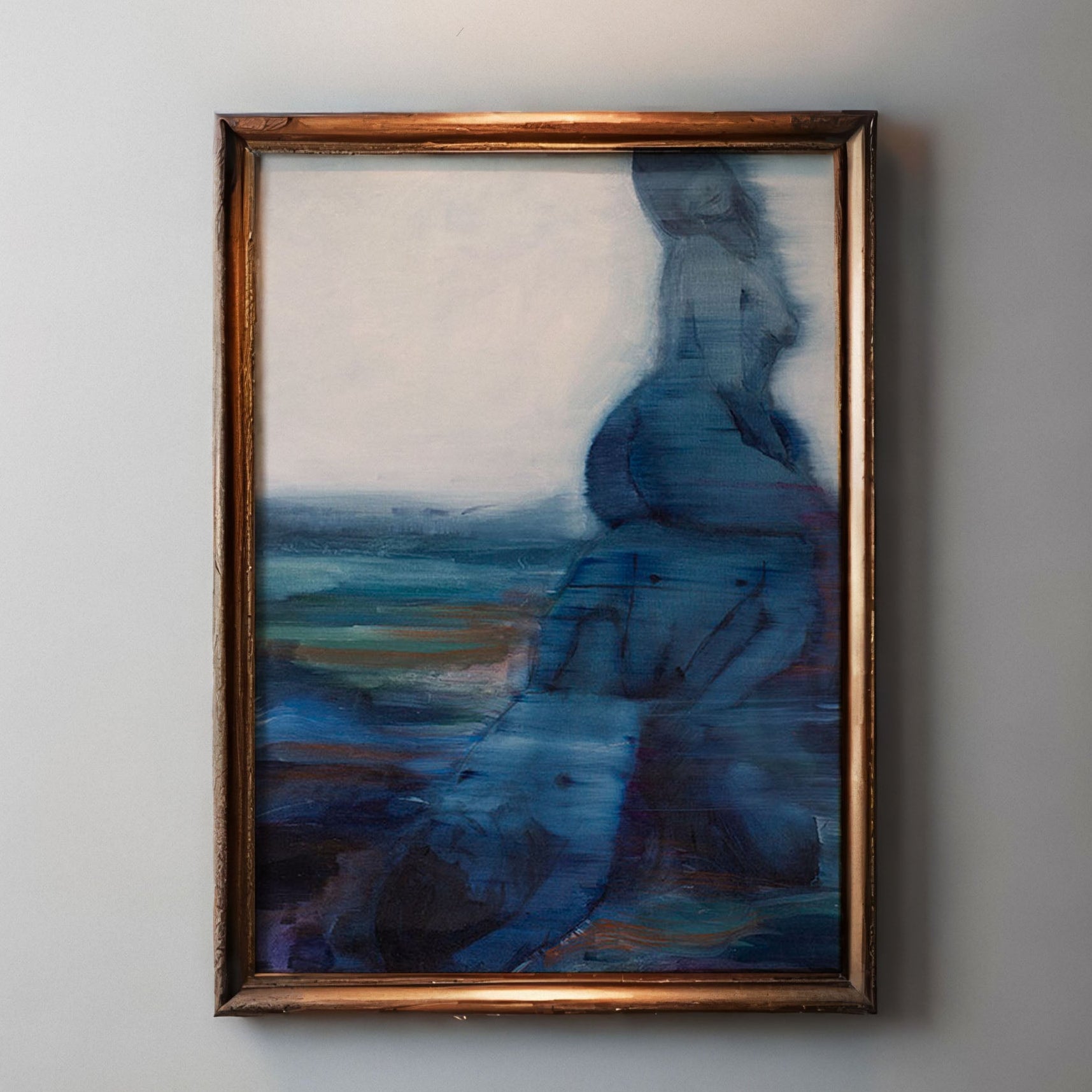 print of ''BEACH PYRAMID''