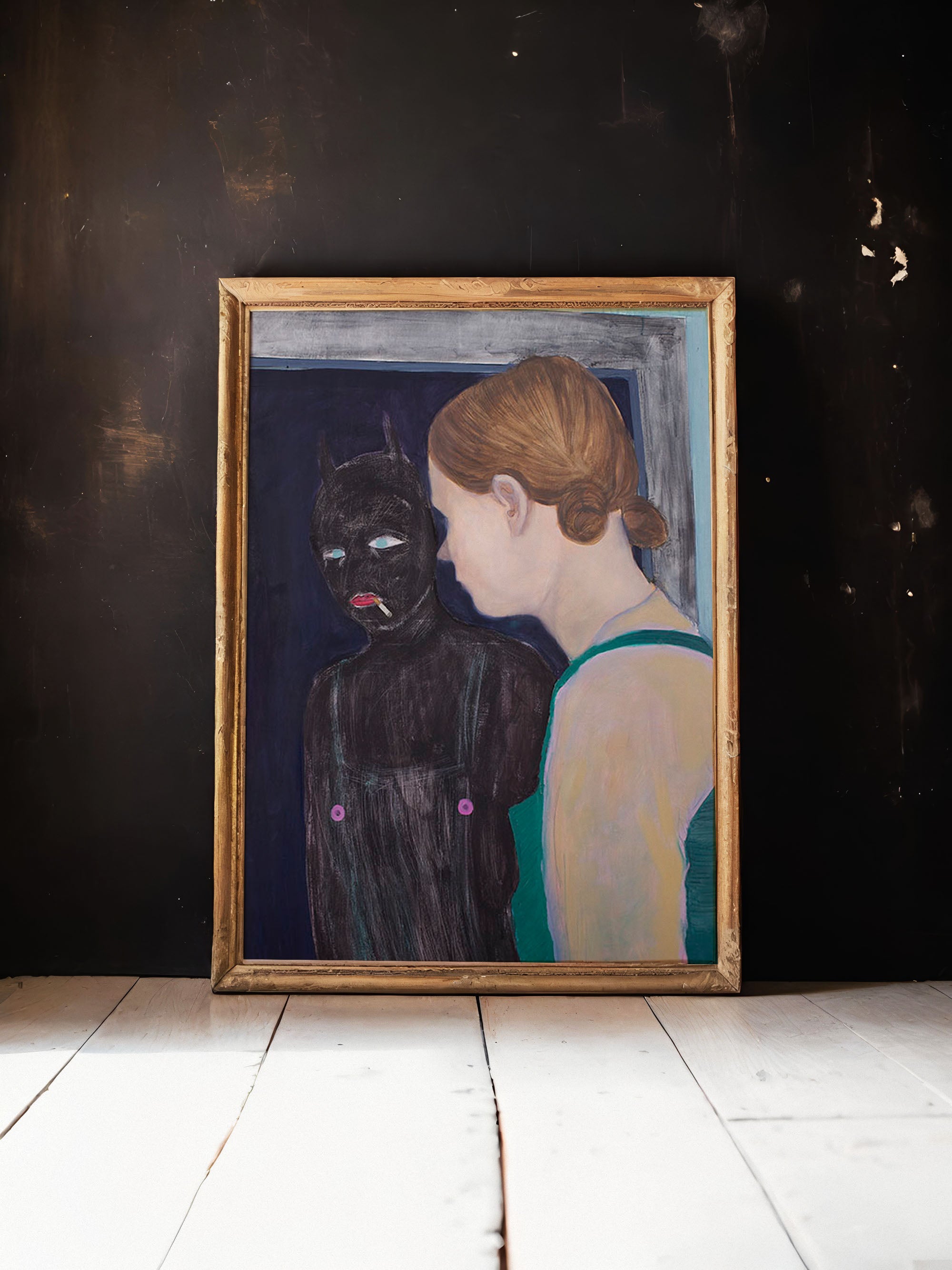 print of ''MEETING OF THE SHADOW''