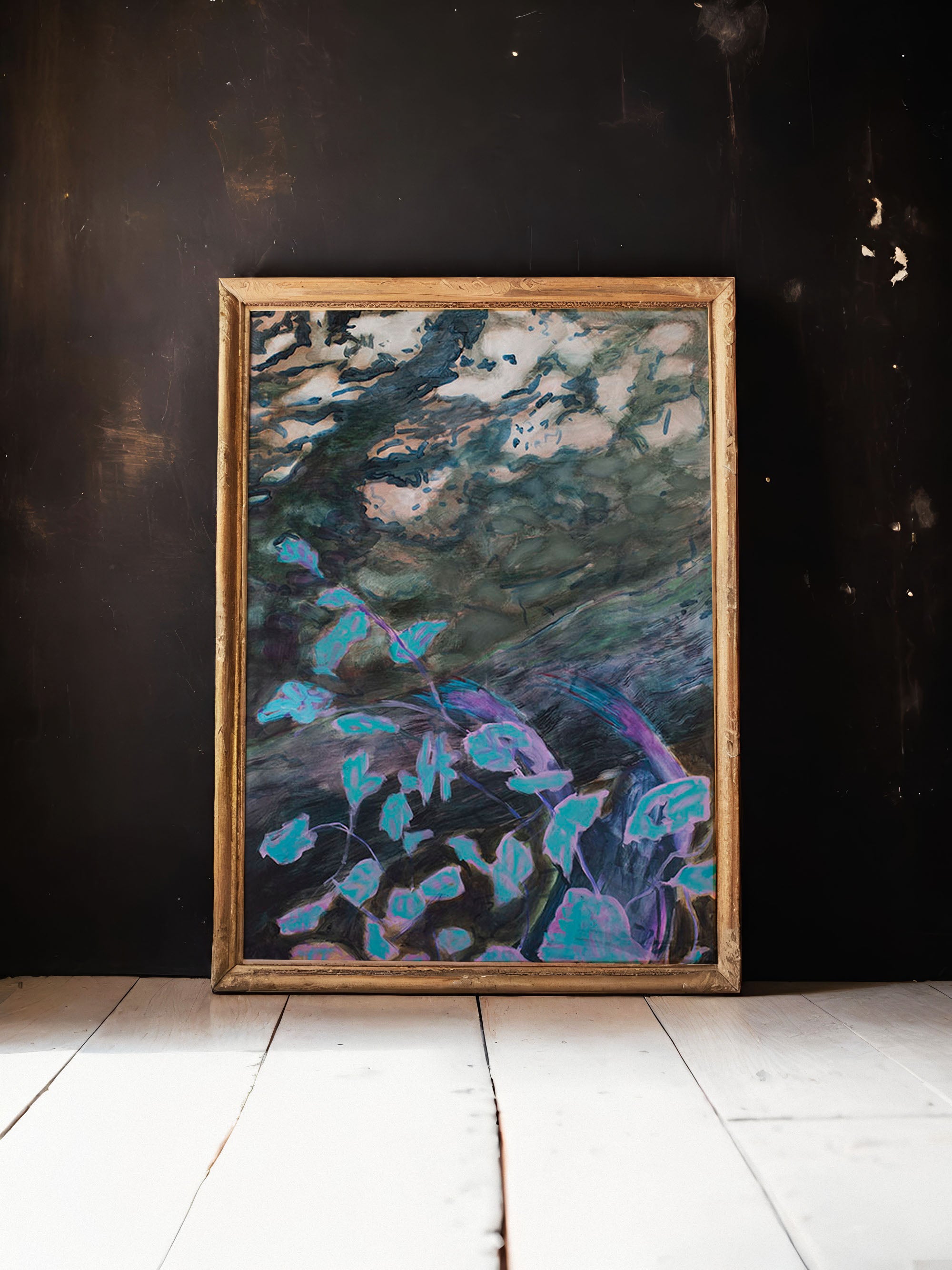 print of ''STUCK IN A FOREST''