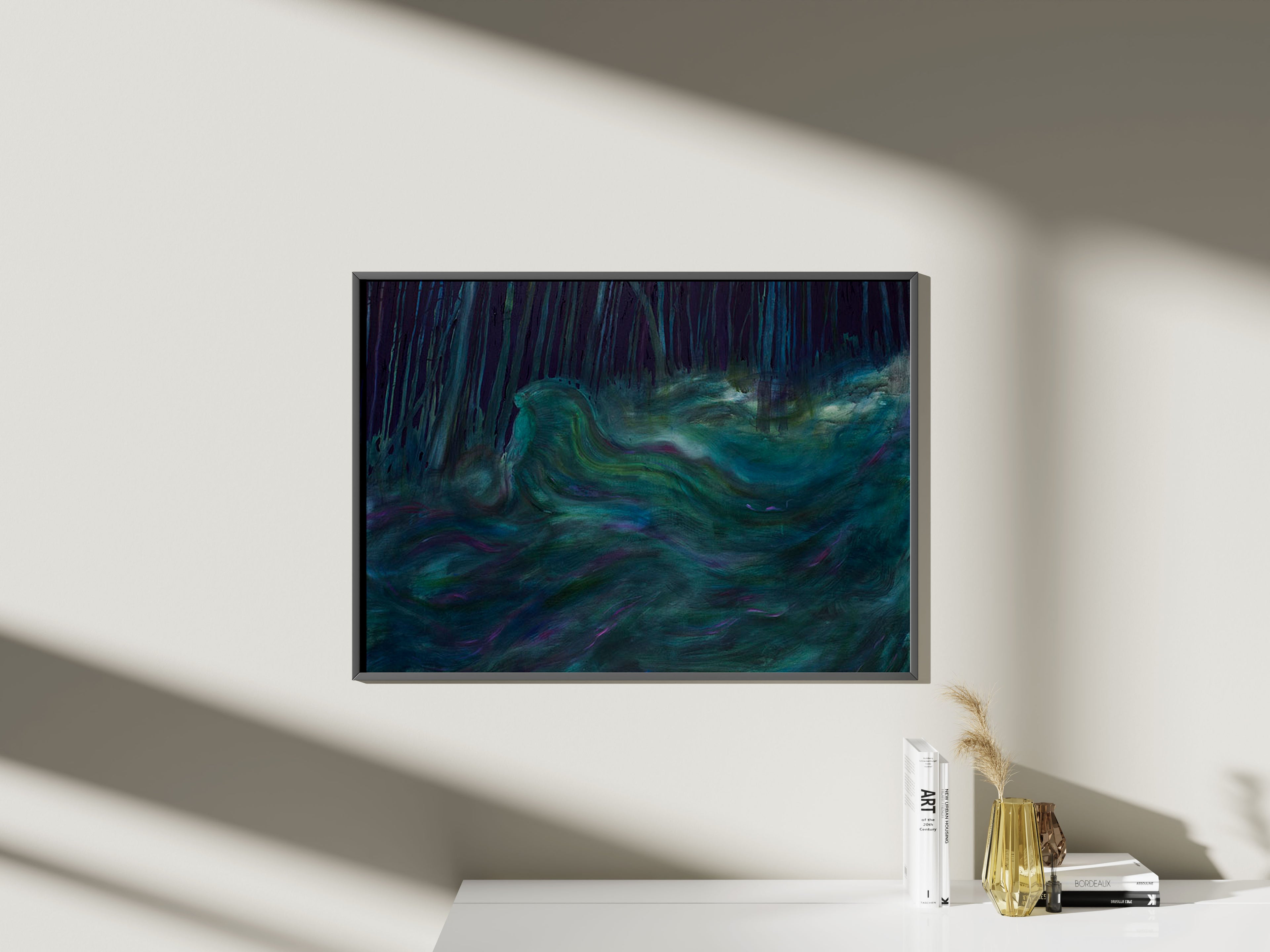 print of ''FEELING OF THE FOREST''