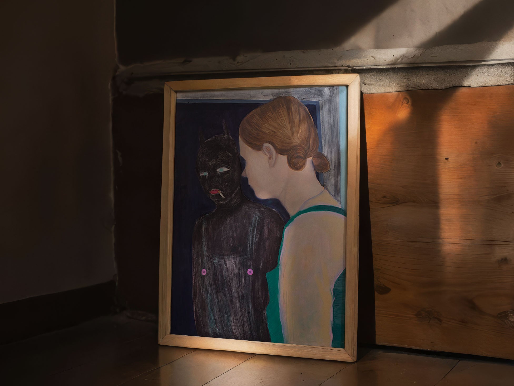 print of ''MEETING OF THE SHADOW''